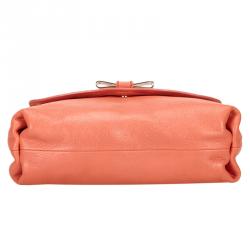 Pre Owned Chloe Pink Leather Lily Shoulder Bag