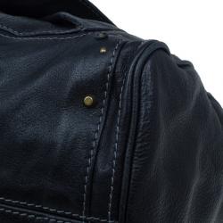 Pre Owned Chloe Black Large Leather Paddington Capsule Satchel