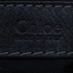 Pre Owned Chloe Black Large Leather Paddington Capsule Satchel