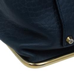 Pre Owned حقيبة كلوي جلد أزرق سالي للكتف