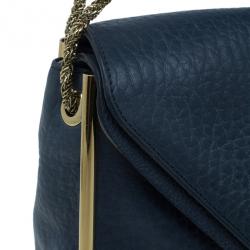 Pre Owned حقيبة كلوي جلد أزرق سالي للكتف