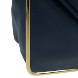 Pre Owned حقيبة كلوي جلد أزرق سالي للكتف