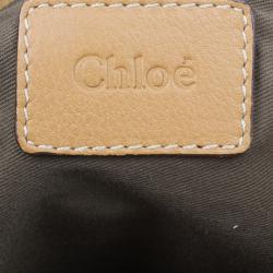 Pre Owned حقيبة كلوي مارسي جلد بني وسط للكتف