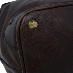 Pre Owned حقيبة كلوي جلد بني كبيرة حلية حصان كيرالا