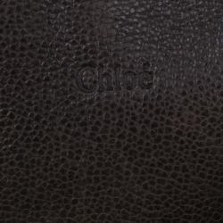 Pre Owned حقيبة كلوي جلد بني كبيرة حلية حصان كيرالا