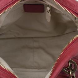 مملوكة مسبقًا Chloe Red Leather Small Paraty Hobo