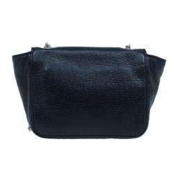 Pre Owned حقيبة كروس كلوي ميني ليلي جلد أسود