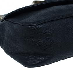 Pre Owned حقيبة كروس كلوي ميني ليلي جلد أسود