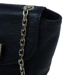 Pre Owned حقيبة كروس كلوي ميني ليلي جلد أسود