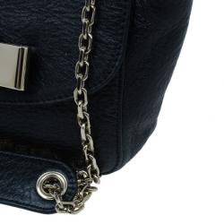 Pre Owned حقيبة كروس كلوي ميني ليلي جلد أسود