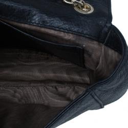 Pre Owned حقيبة كروس كلوي ميني ليلي جلد أسود