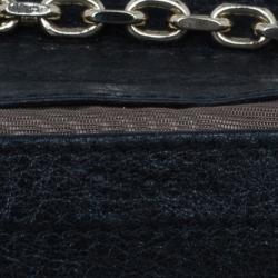 Pre Owned حقيبة كروس كلوي ميني ليلي جلد أسود