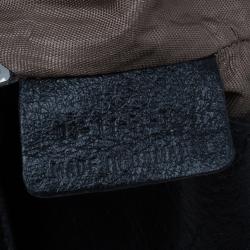 Pre Owned حقيبة كروس كلوي ميني ليلي جلد أسود