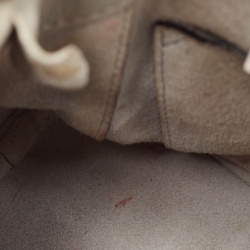 Chloe Grey/Multicolor Leather and Suede Mini Faye Day Backpack