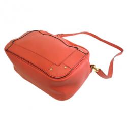 Pre Owned Chloe Coral Polyvinyl Eden Crossbody Bag