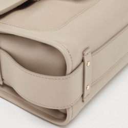 مملوكة مسبقًا Chloe Motty Grey Leather Mini Tess Day Top Handle Bag