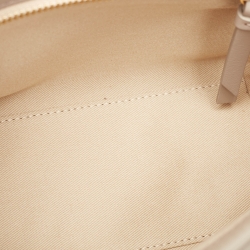 مملوكة مسبقًا Chloe Motty Grey Leather Mini Tess Day Top Handle Bag