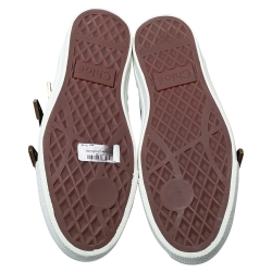 Pre Owned Chloe Black Studded Leather Kyle Buckle Detail High Top Sneakers Size 41