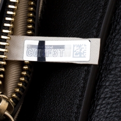 Pre Owned Chloe Black Leather and Suede Small Faye Day Backpack