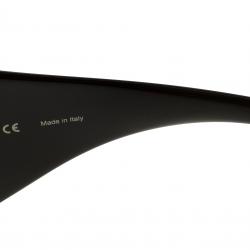 Chopard Dark Brown and Gold SCH 748S Shield Sunglasses
