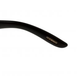 Chopard Dark Brown and Gold SCH 748S Shield Sunglasses