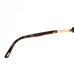 Chopard Tortoise/Brown Polarized SCH219 Rectangle Sunglasses