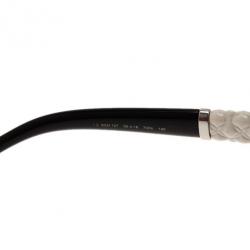 Chopard Black and White SCH127 Cat Eye Sunglasses