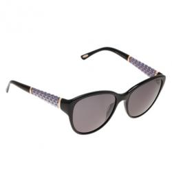 Chopard Black SCH127 Cat Eye Sunglasses