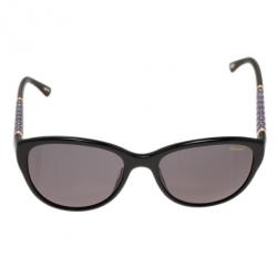 Chopard Black SCH127 Cat Eye Sunglasses