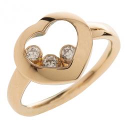 Chopard Happy Curves Ring Size 54