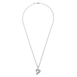 Pre Owned Chopard Happy Animals Dolphin White Gold Pendant Necklace