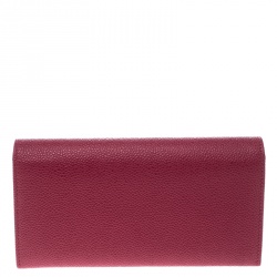 Chopard Red Leather Miss Happy Continental Wallet 