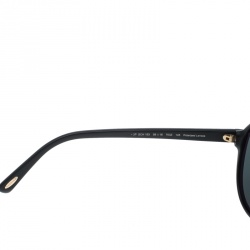 Chopard Black/Polarized SCH193 Aviator Sunglasses