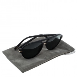 Chopard Black/Polarized SCH193 Aviator Sunglasses