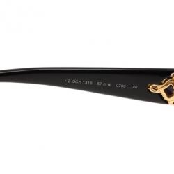 Chopard Black SCH 131S 700 Square Sunglasses