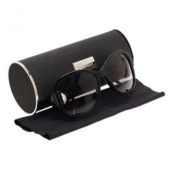 Chopard Black SCH 131S 700 Square Sunglasses