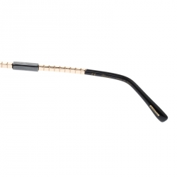 Chopard Gold/Black Gradient Ceramic SCHC41 Cat Eye Sunglasses