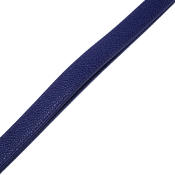 Chopard Purple Leather Logo Buckle Adjustable Belt 90cm