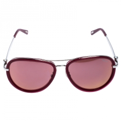 Chopard Magenta Mirror SCHB27S Aviator Sunglasses