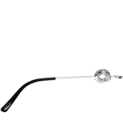 Pre Owned Chopard White Gold Plated/Blue Gradient SCHB21S Special Edition Sunglasses