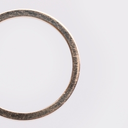 Pre Owned Chopard 18K Rose Gold Diamond Station Clip On Earrings