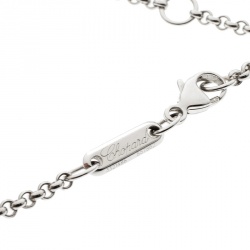 Pre Owned Chopard Happy Diamond Clover 18k White Gold Bracelet