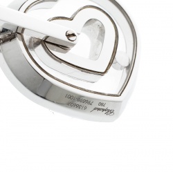 Chopard Happy Diamond Heart 18k White Gold Pendant Necklace