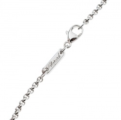 Chopard Happy Diamond Heart 18k White Gold Pendant Necklace