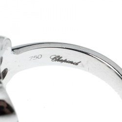 Pre Owned Chopard Pushkin Diamond Pearl Cocktail Ring Size 54