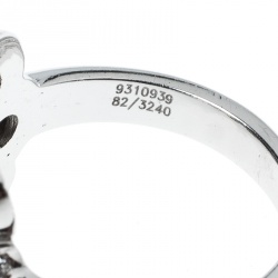 Pre Owned Chopard Pushkin Diamond Pearl Cocktail Ring Size 54