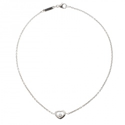 Chopard Happy Diamonds 18K White Gold Ankle Bracelet 