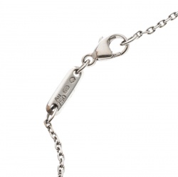 Chopard Happy Diamonds 18K White Gold Ankle Bracelet 