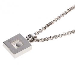 Chopard Happy Diamonds Icons 18K White Gold and Diamonds Pendant