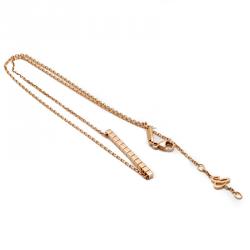 Chopard 18K Rose Gold Ice Cube Necklace
